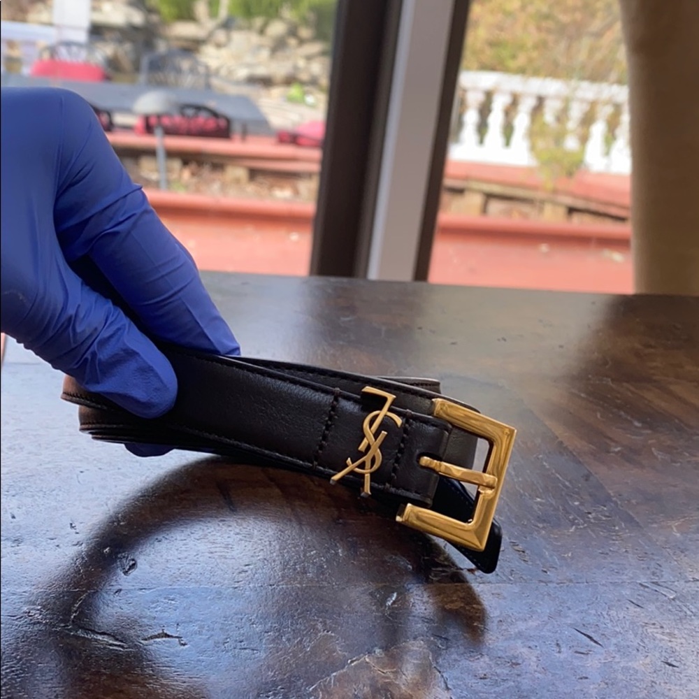 Authentic YSL belt.